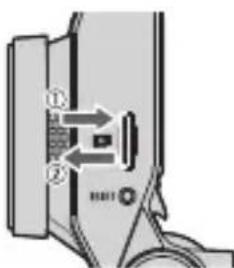PIONEER VREC-DZ600 - Ejection de la carte microSD - 1