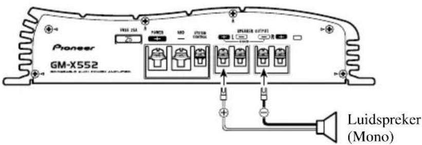 PIONEER GM-X352 - Een kanaal functie (mono) - 1