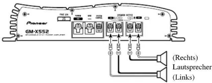 PIONEER GM-X352 - Zwei-Kanal-Modus (stereo) - 1