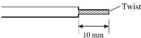 PIONEER GM-X352 - Expose the end of the speaker wires using nippers or a cutter by about 10mm and twist. - 1