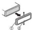 PIONEER DEH-1410UB - 1Removethetrimring. - 1