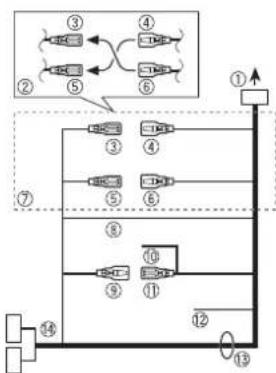PIONEER DEH-S010UB - Power cord - 1