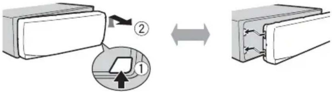 PIONEER MVH-S210DAB - Detach Attach - 1