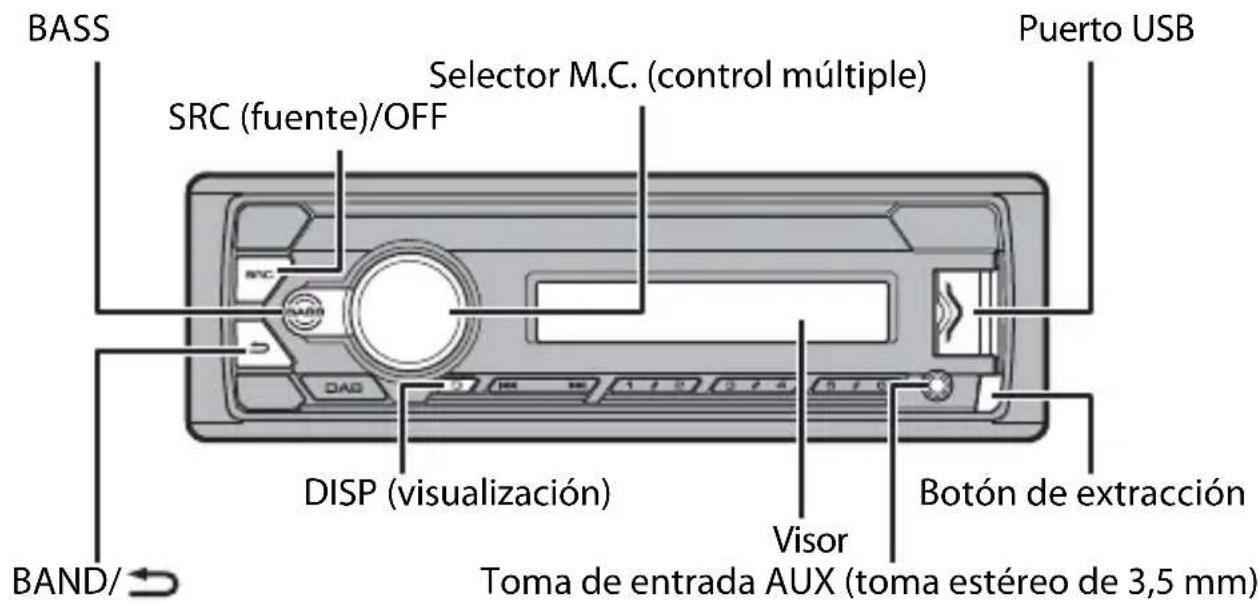 PIONEER MVH-S210DAB - Funcionamiento básico - 1