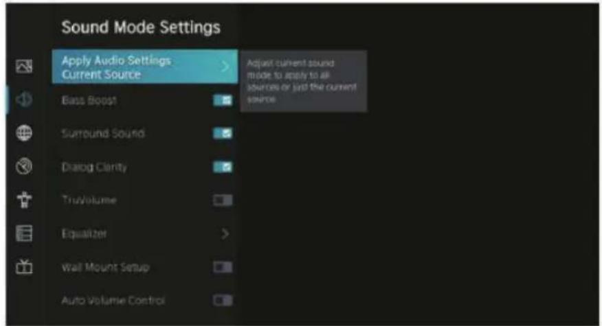 RCA iRV55H3 - Sound Mode Settings (Impostazioni modalità audio) - 1