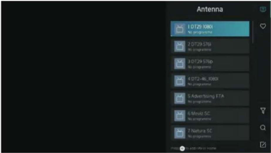 RCA iRV42H3 - Lista de canais - 1