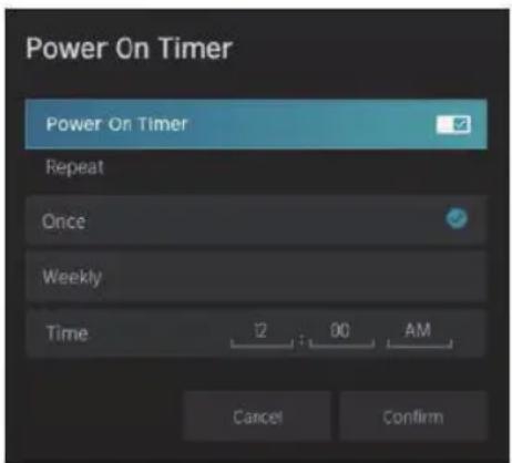 RCA iRV42H3 - Power On Timer (Einschalt-Timer) - 1