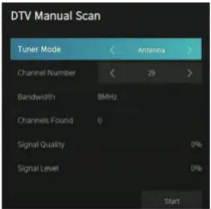 RCA iRV32H3 - Pesquisa manual de DTV - 1