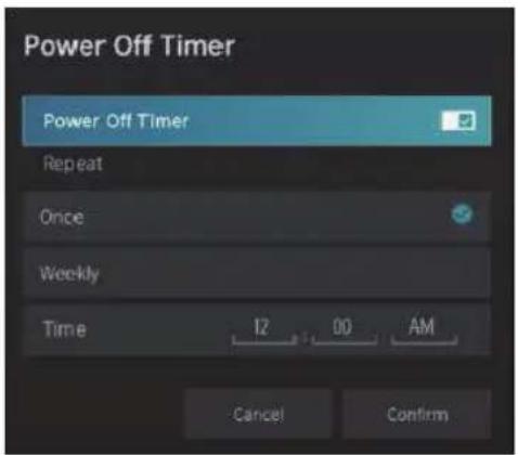 RCA iRV32H3 - Power On Timer (Einschalt-Timer) - 2