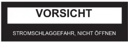 RCA iRV32H3 - WARNUNG - 2