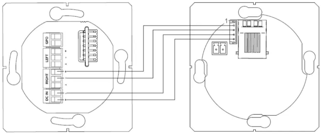 Ecler WPaBT - Connexion d'un eMCONTROL1 - 1