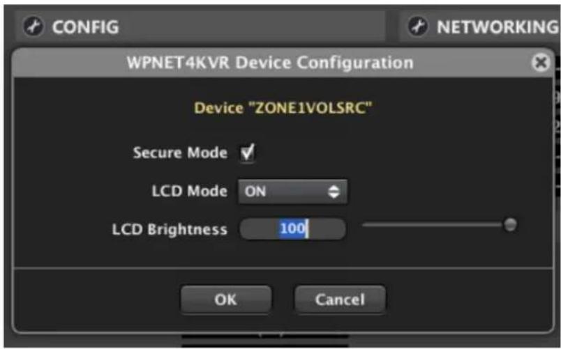 Ecler WPNET8K - Configuration d'un WPNET4KVR/WPNET12KVR - 3