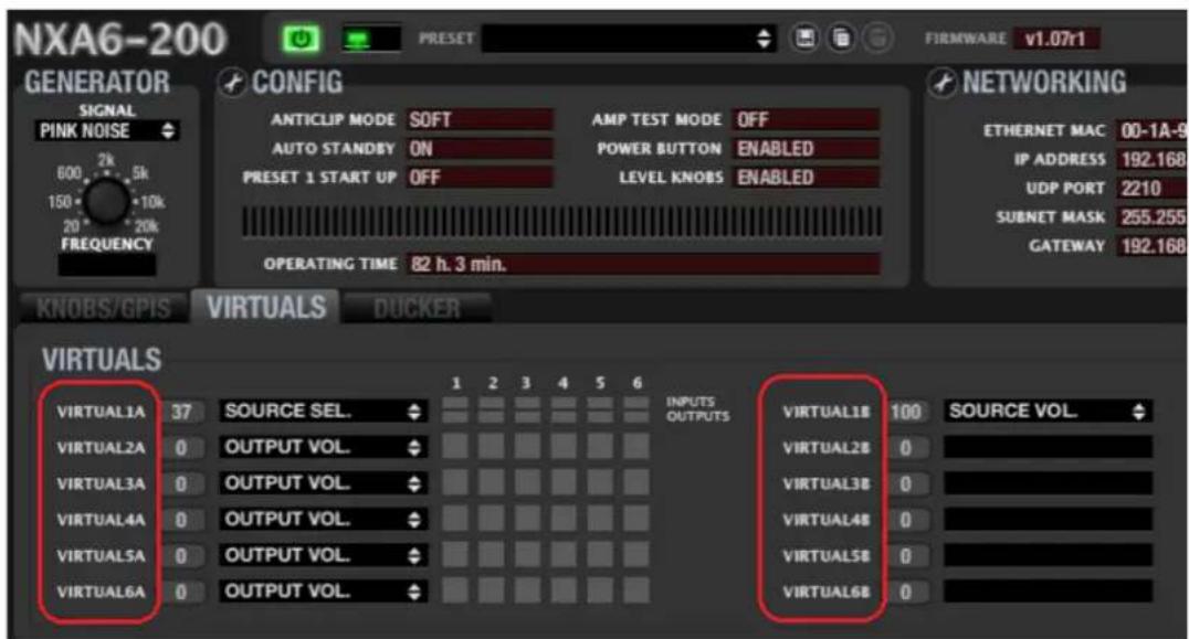 Ecler WPNET8K - WPNET4KVR-WPNET8KR-WPNET12KVR et série NXA - 2