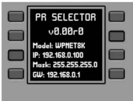 Ecler WPNET8K - Gestion du WPNET8K - 6