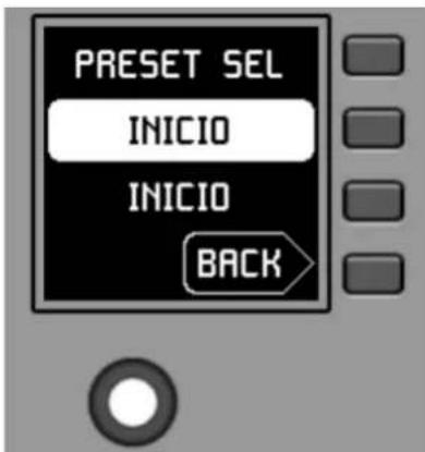 Ecler WPNET8K - Sélection de preset - 1