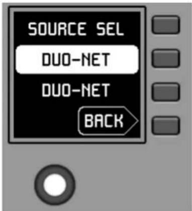 Ecler WPNET8K - Sélection de sources - 2