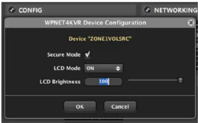 Ecler WPNET8K - Configuration d'un WPNET4KVR/WPNET12KVR - 3