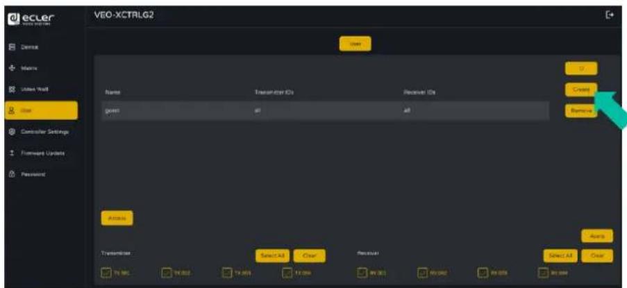 Ecler VEO-XCTRLG2 - User (Utilisateur) - 1
