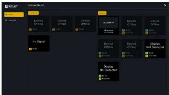 Ecler VEO-XCTRLG2 - Interface Utilisateur - 1