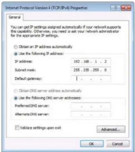 Ecler VEO-MXH44D - Changer l'adresse IP de l'ordinateur - 1