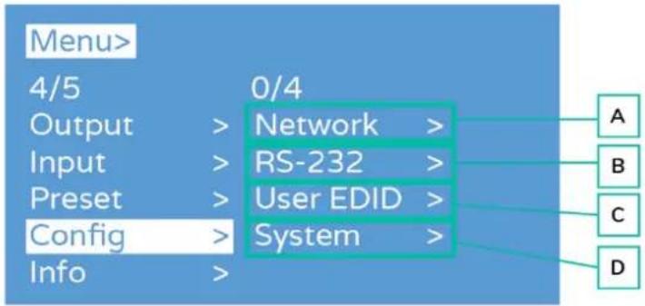 Ecler VEO-MXH44D - Configuration - 1
