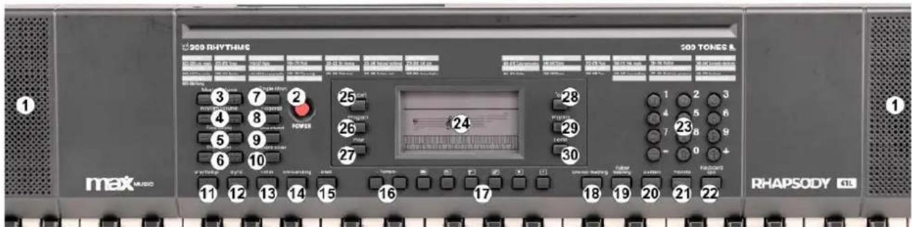 MAX Rhapsody61L - INSTRUKCJA MONTAŻU STOJAKA - 1