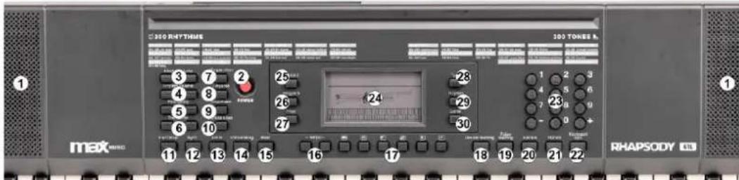 MAX Rhapsody61L - INSTRUCTIONS D'ASSEMBLAGE PIED - 1
