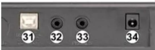 MAX Rhapsody61L - USB Midi jack - 1
