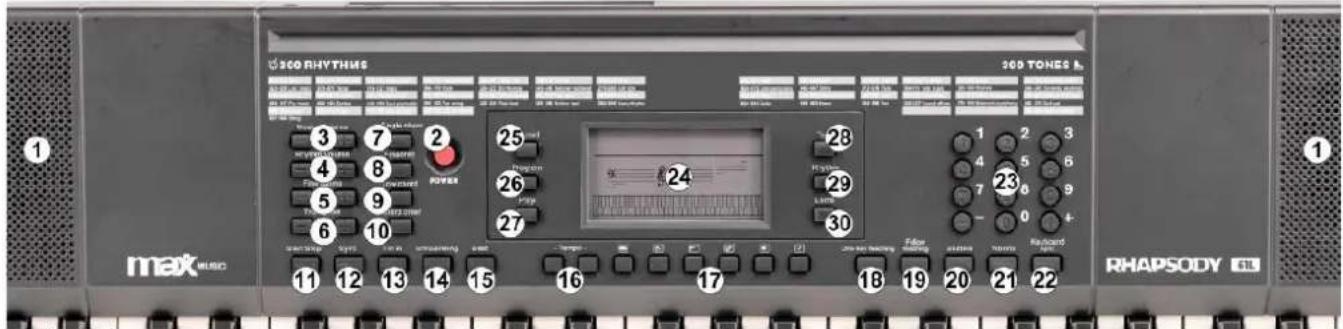 MAX Rhapsody61L - NÁVOD K MONTÁŽI STOJANU - 1