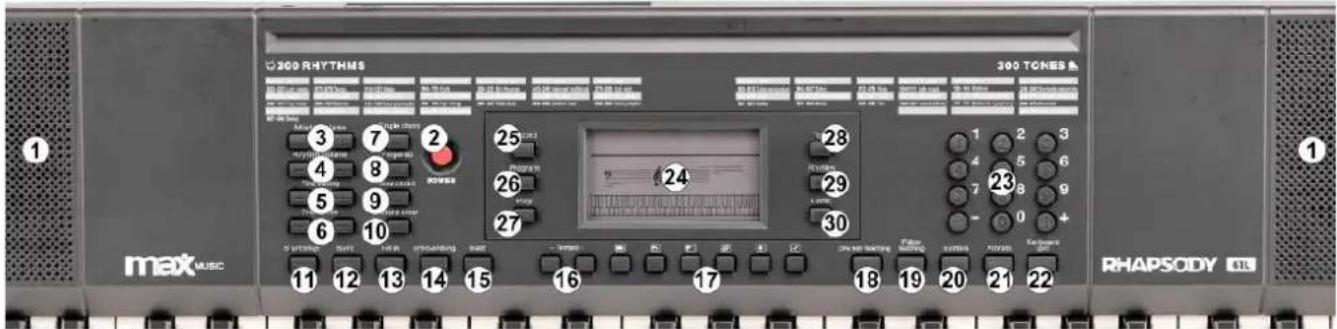 MAX Rhapsody61L - INSTRUCCIONES DE MONTAJE SOPORTE - 1