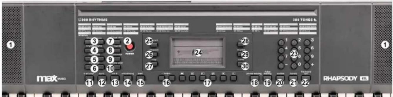 MAX Rhapsody61L - ASSEMBLY INSTRUCTIONS STAND - 2