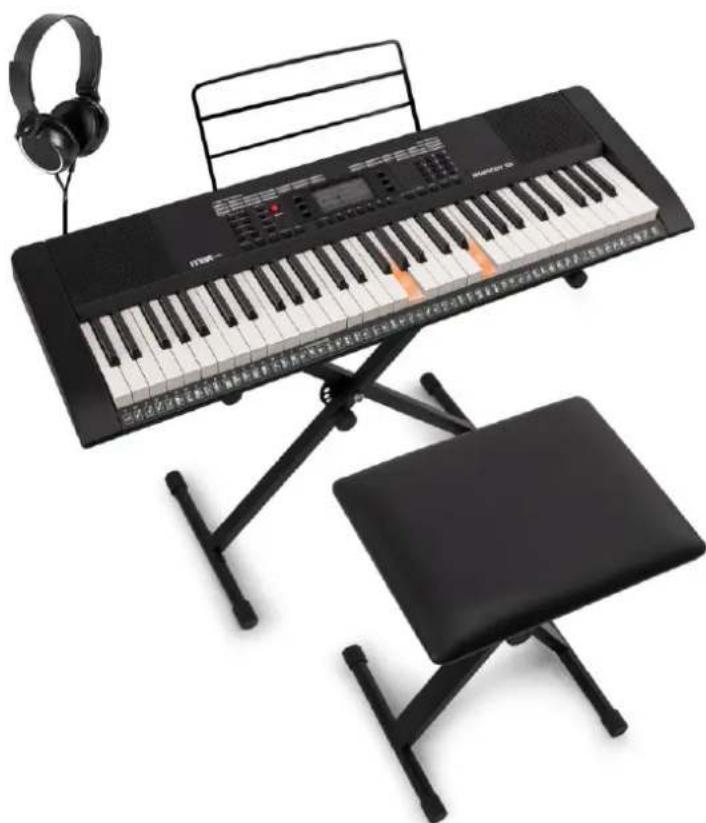 MAX Rhapsody61L - Rhapsody61L Electronic Keyboard 61 light Set - 1