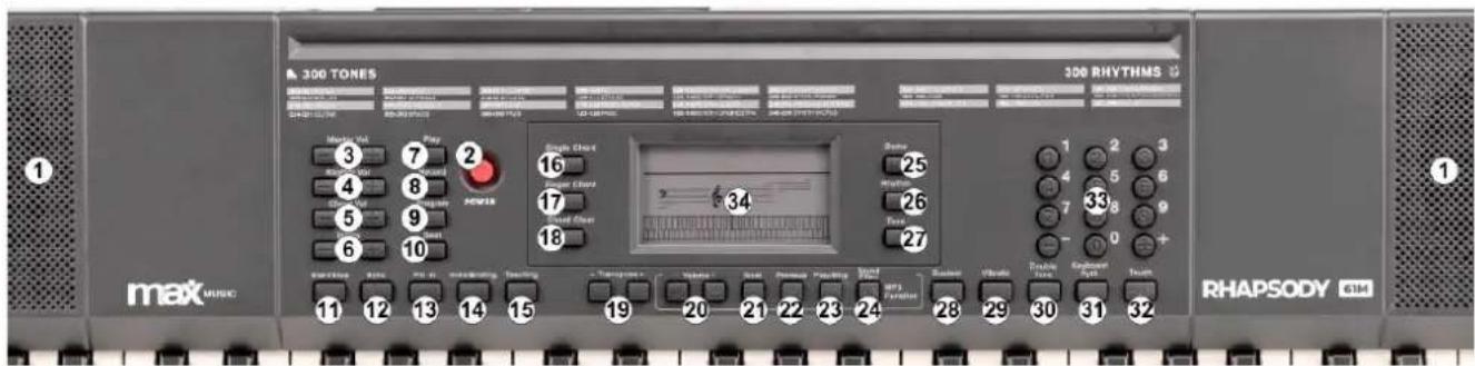 MAX Rhapsody61M - BEDIENUNG - 1