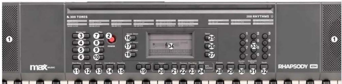 MAX Rhapsody61M - BEDIENING - 1