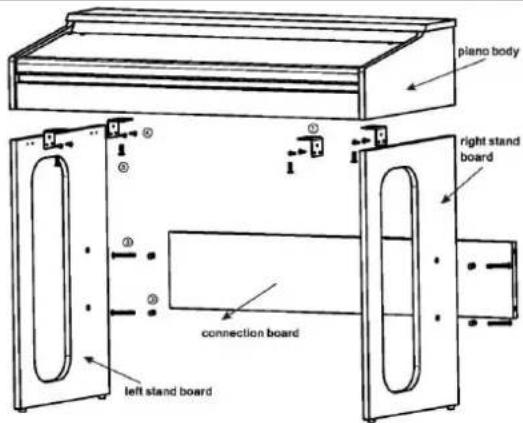 MAX RhapsodyDP61 - MONTAJE MUEBLE SOPORTE PIANO - 1