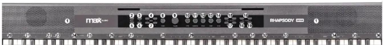 MAX RhapsodyDP88P - BEDIENING - 1