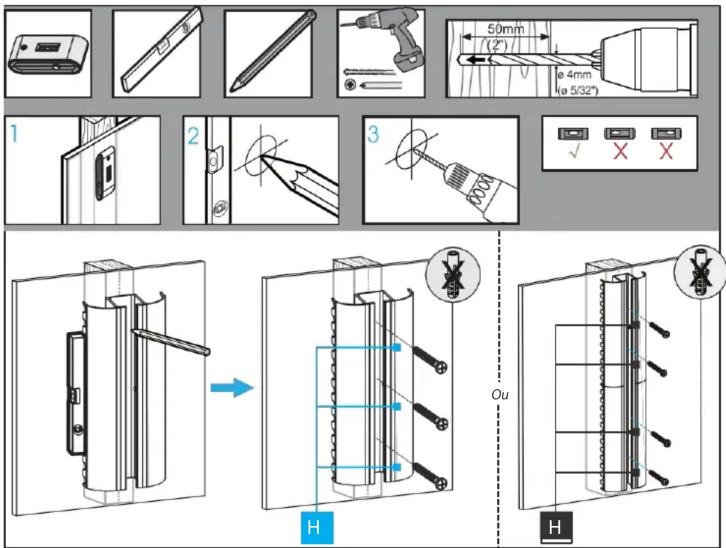 StarTech.com 2B-WALL-MOUNT-SHELF - Montage mural - 1