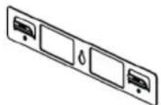 BEKO BHCA69642BH - Wandmontageteil - 1