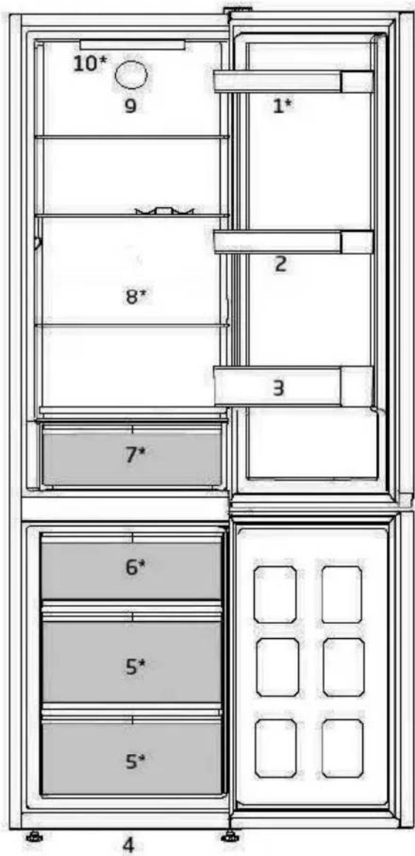BEKO B5XRCNA366HXB - Your Refrigerator - 1