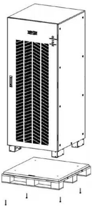 Tripp Lite S3MT-100KWR480V - Déballage de l'onduleur - 4