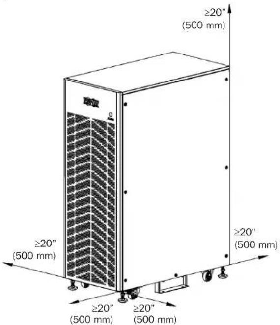 Tripp Lite S3MT-30K480V - Physical Requirements - 1