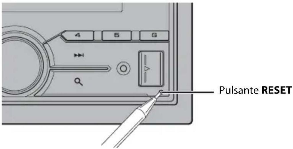 PIONEER MVH-S610BT - Reimpostazione del microprocessor - 1