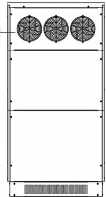 Tripp Lite S3MT-100K480V - Aperçu de l'armoire - 3