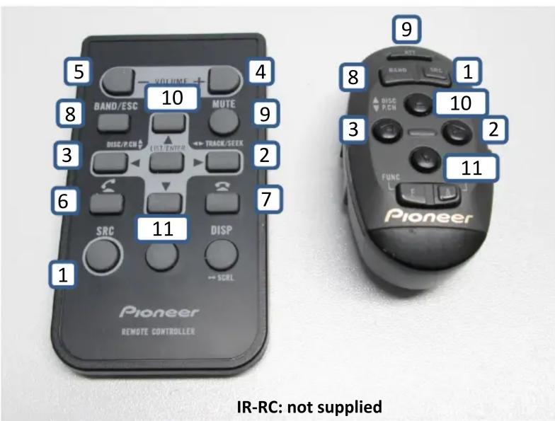 PIONEER CA-R-IR.008 - STEERING WHEEL REMOTE CONTROL - 2