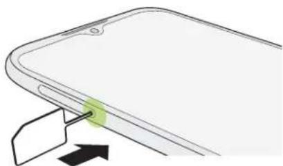 HTC Desire 19+ - Installer les cartes nano SIM et microSD - 2