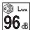 RYOBI RY18LMC30A - УСЛОВНЫЕ ОБОЗНАЧЕНИЯ НА ПРОДУКТЕ - 10