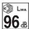 RYOBI RY18LMC30A - TUOTTEESSA OLEVAT SYMBOLIT - 10