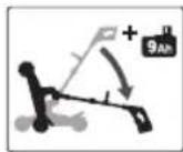 RYOBI RY18LMC30A - SYMBOLEN OP HET PRODUCT - 9