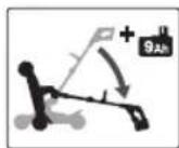 RYOBI RY18LMC30A - TUOTTEESSA OLEVAT SYMBOLIT - 9