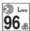 RYOBI RY18LMC30A - SIMBOLI SUL PRODOTTO - 10